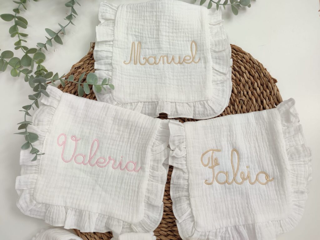 Gasas de bámbula personalizadas