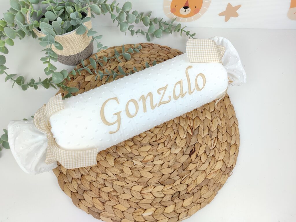 Cojín antivuelco Plumeti Lazos Vichy