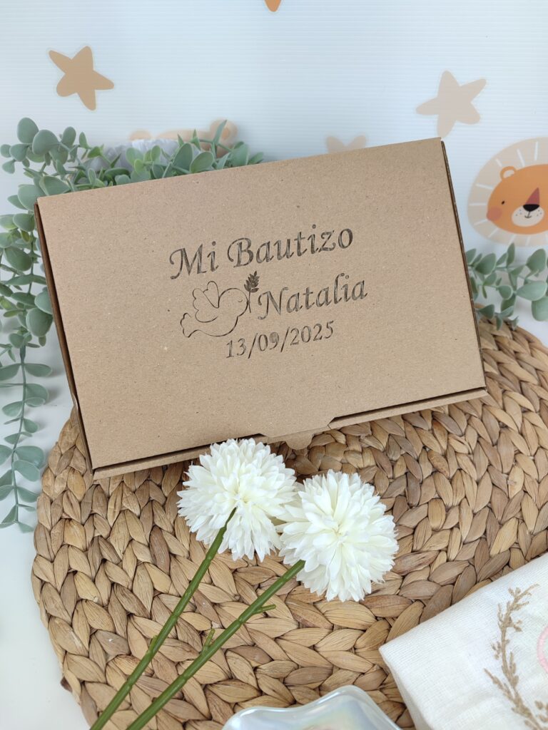 Cajita Personalizada Bautizo