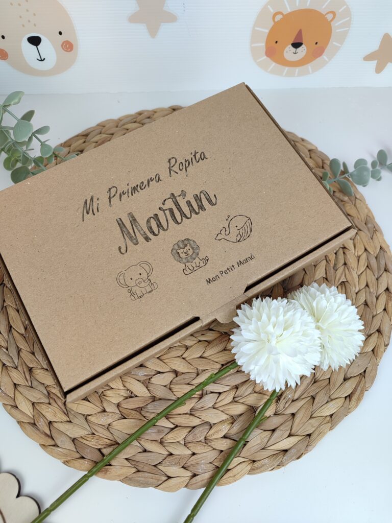 Cajita Personalizada Mi Primera Ropita
